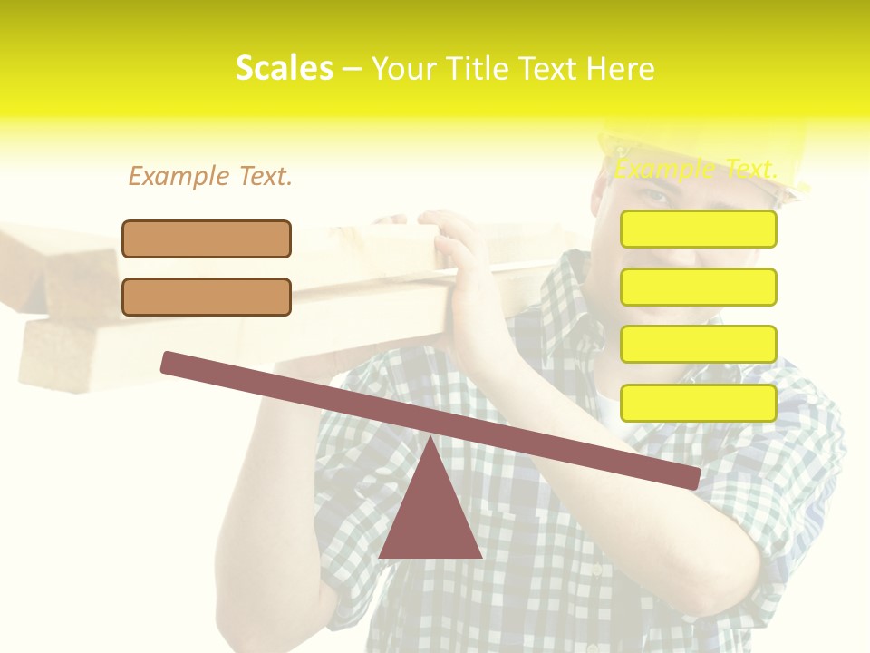 Labor Worker PowerPoint Template