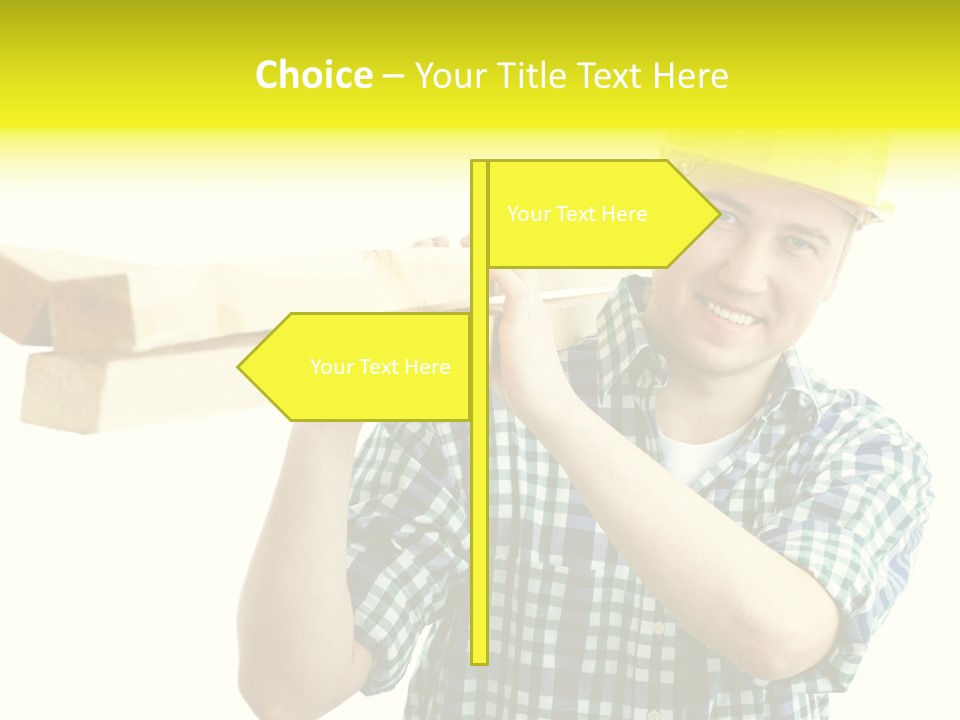 Labor Worker PowerPoint Template