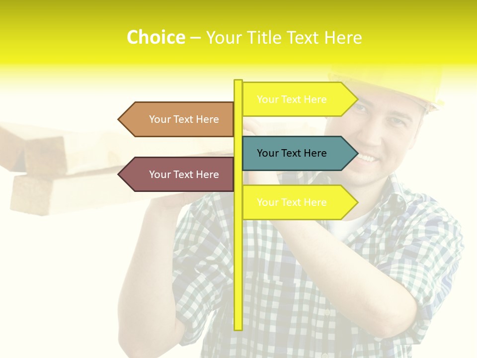 Labor Worker PowerPoint Template
