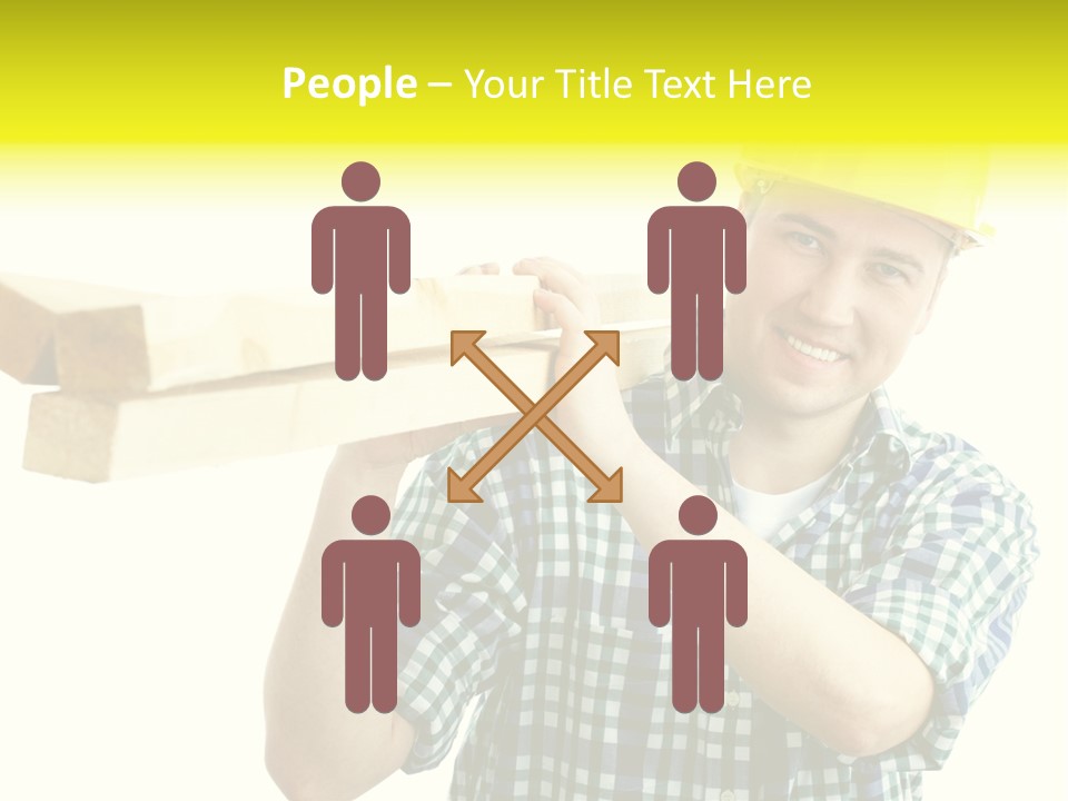 Labor Worker PowerPoint Template