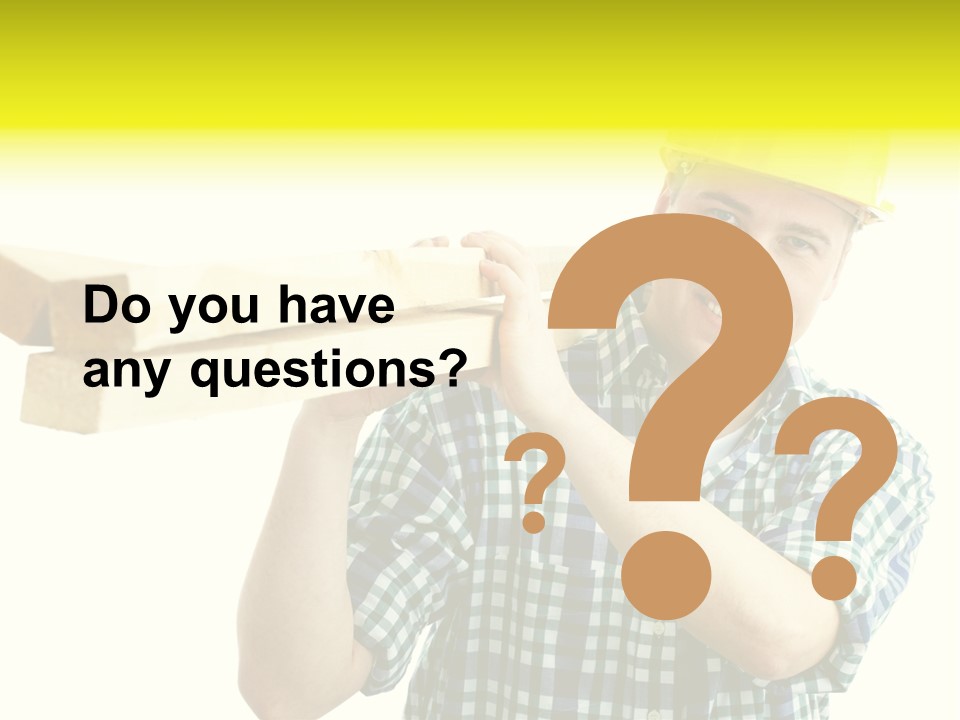 Labor Worker PowerPoint Template