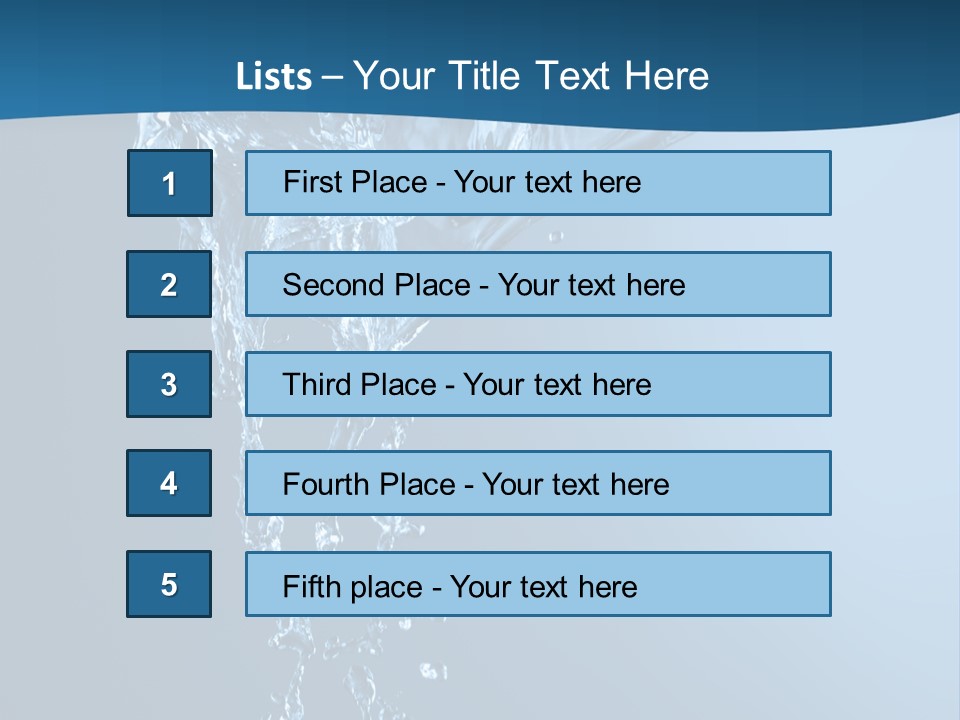 Lily Nature Wing PowerPoint Template