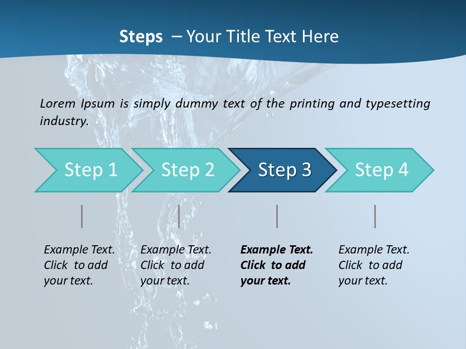 Lily Nature Wing PowerPoint Template