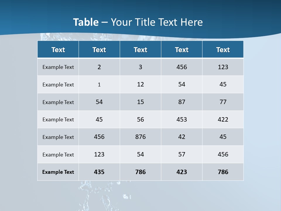 Lily Nature Wing PowerPoint Template