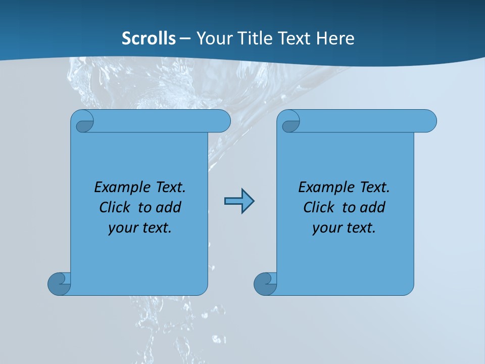 Lily Nature Wing PowerPoint Template