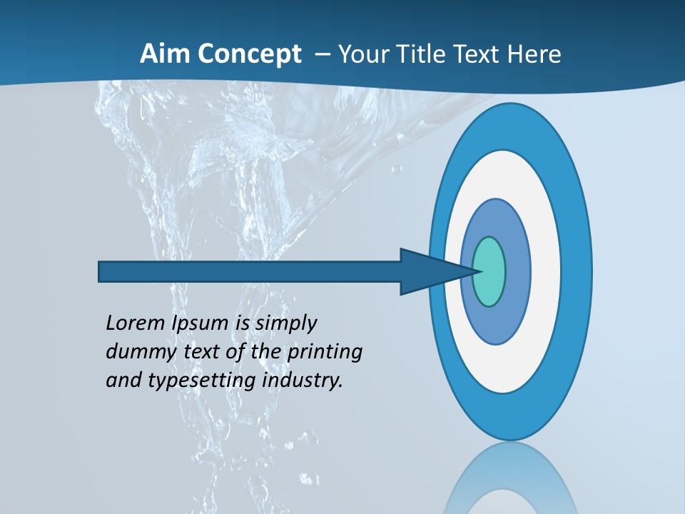 Lily Nature Wing PowerPoint Template