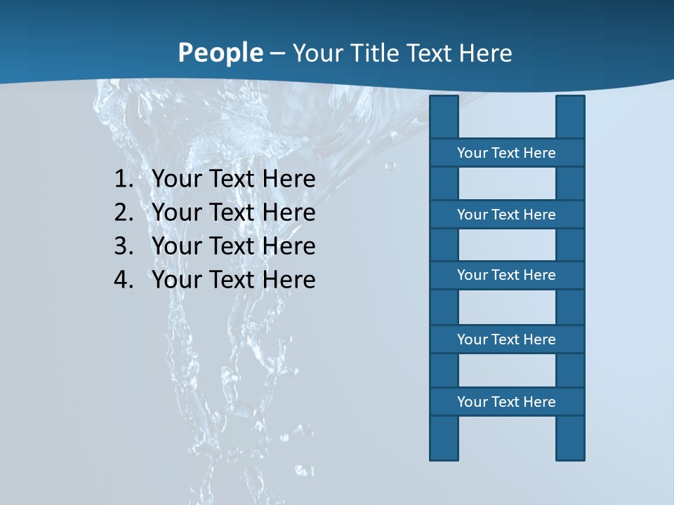Lily Nature Wing PowerPoint Template