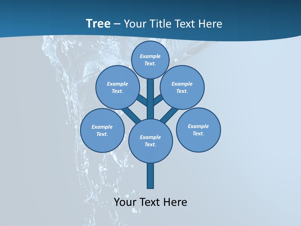 Lily Nature Wing PowerPoint Template