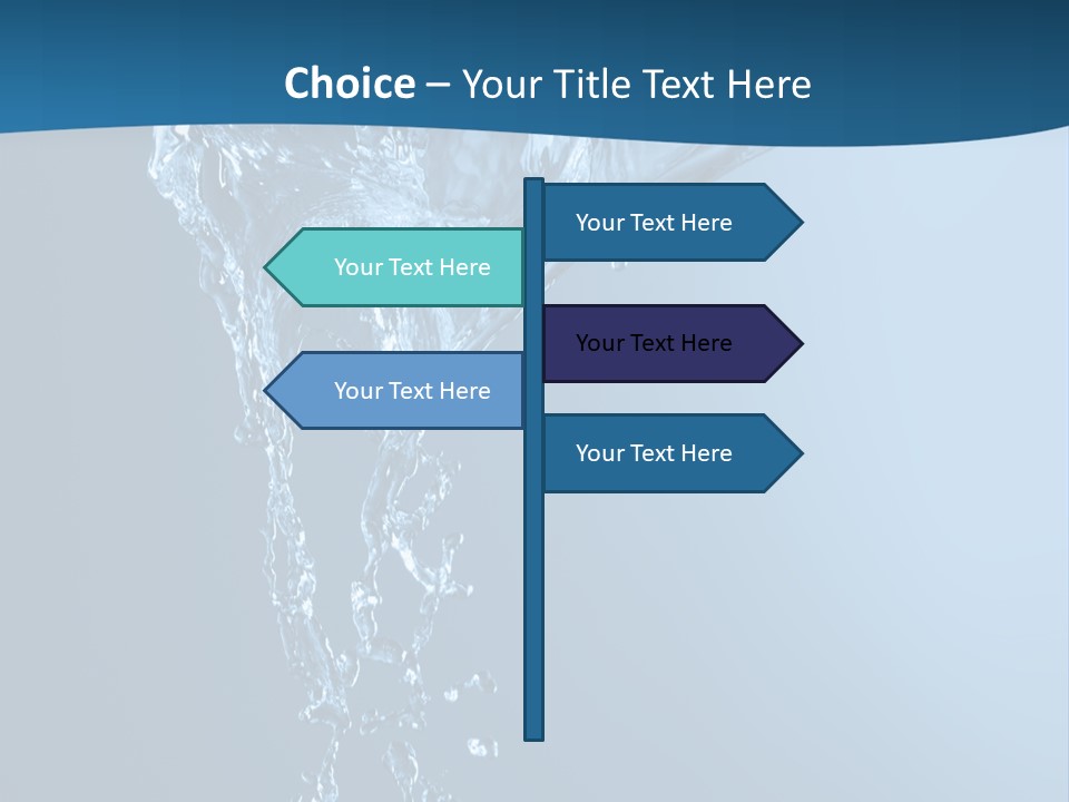 Lily Nature Wing PowerPoint Template