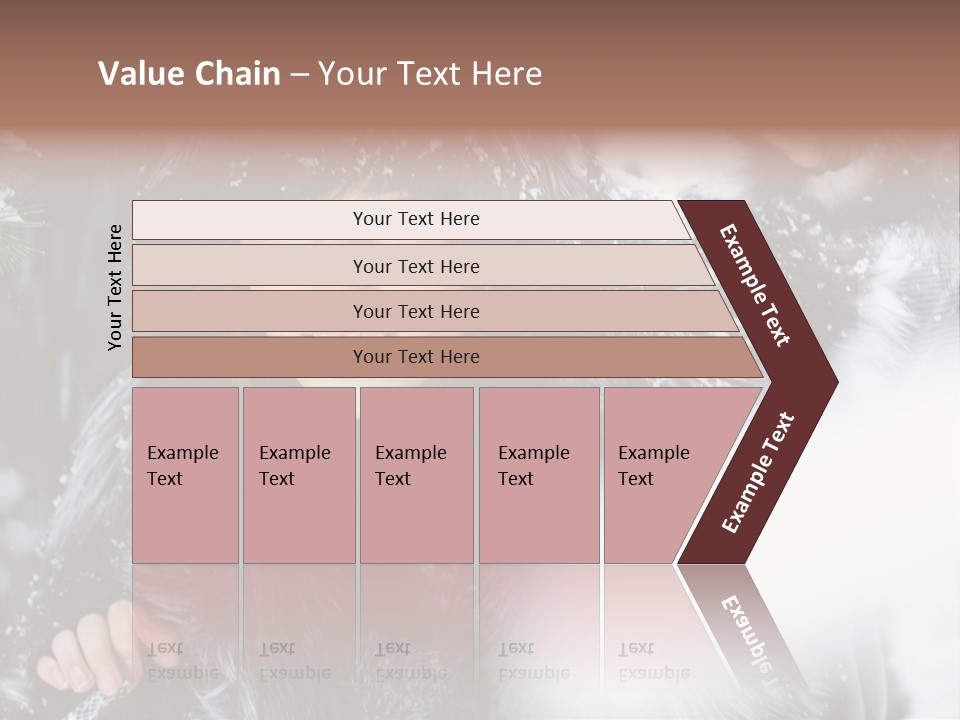 Face Weather Snowflakes PowerPoint Template