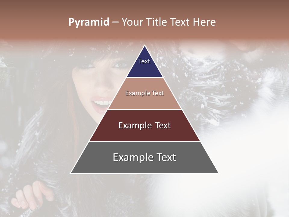 Face Weather Snowflakes PowerPoint Template