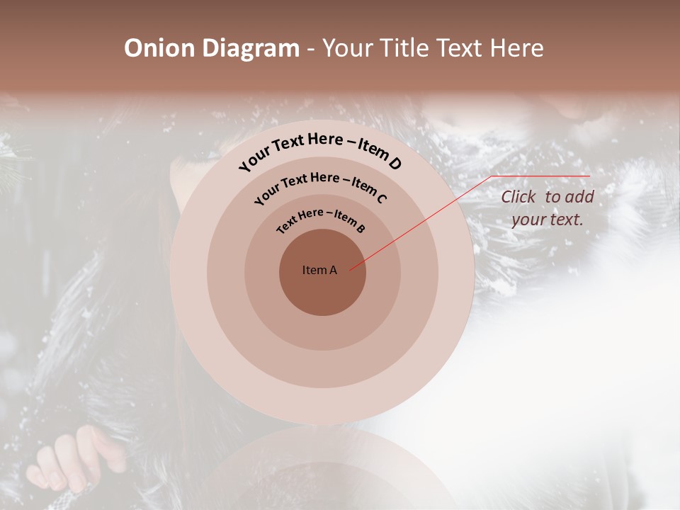 Face Weather Snowflakes PowerPoint Template