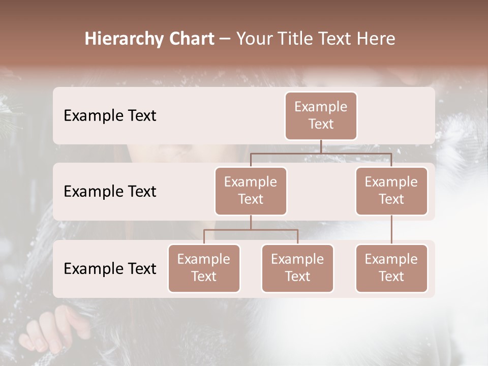 Face Weather Snowflakes PowerPoint Template