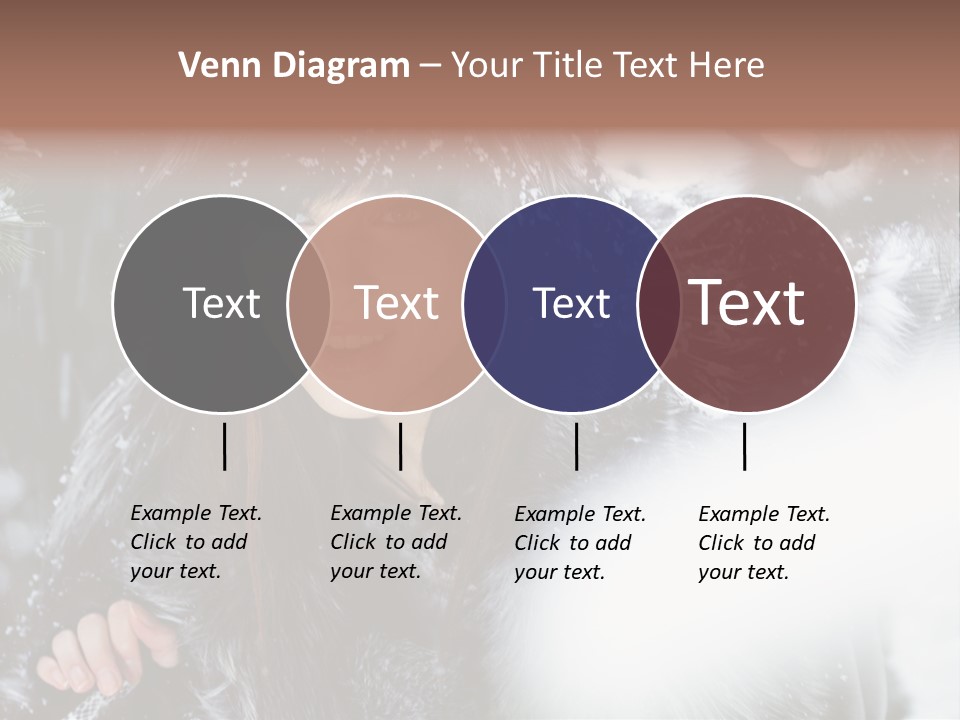 Face Weather Snowflakes PowerPoint Template