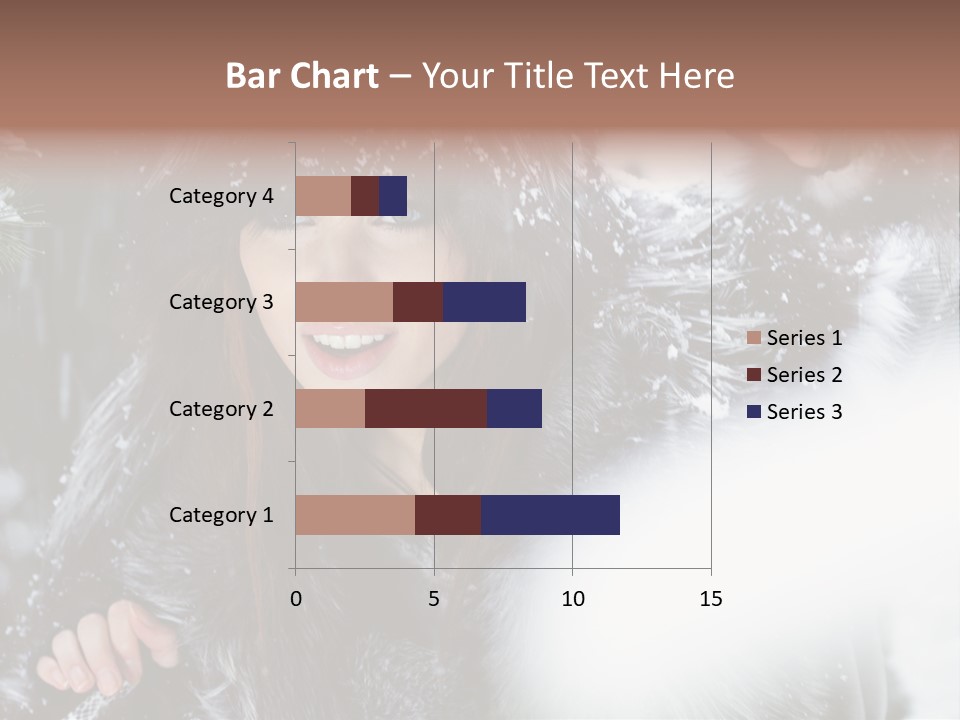 Face Weather Snowflakes PowerPoint Template