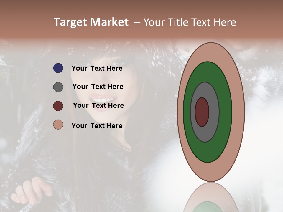 Face Weather Snowflakes PowerPoint Template