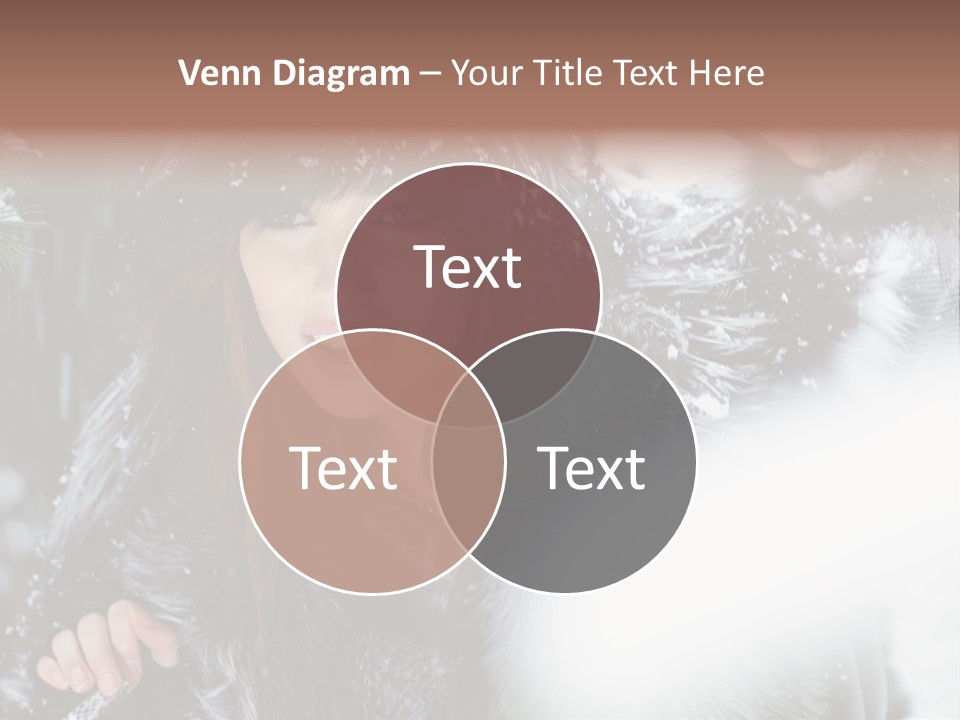 Face Weather Snowflakes PowerPoint Template