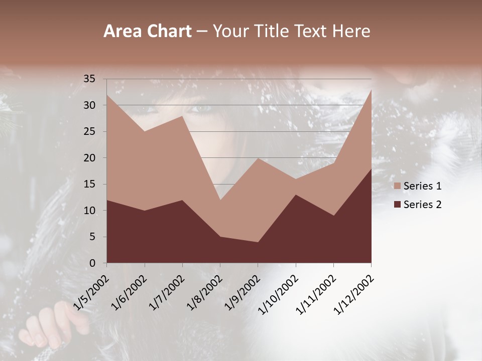 Face Weather Snowflakes PowerPoint Template