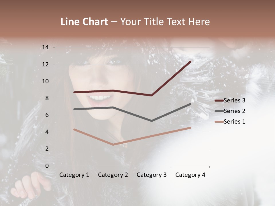 Face Weather Snowflakes PowerPoint Template