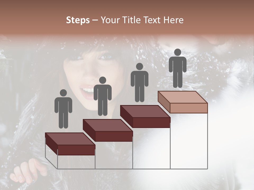 Face Weather Snowflakes PowerPoint Template