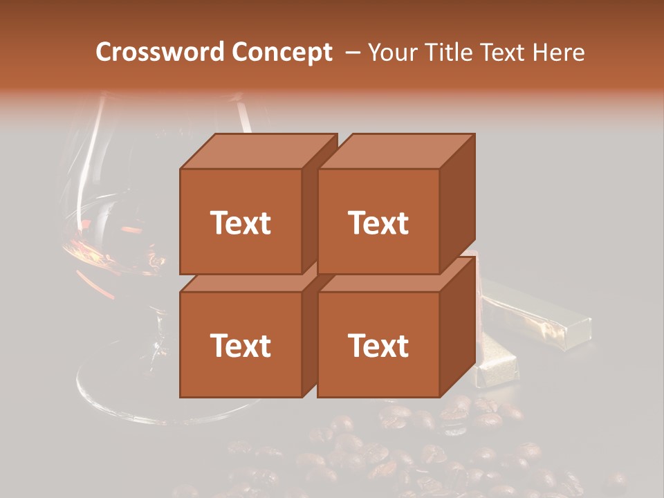 Chocolate Black Background PowerPoint Template