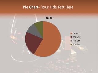 Chocolate Black Background PowerPoint Template
