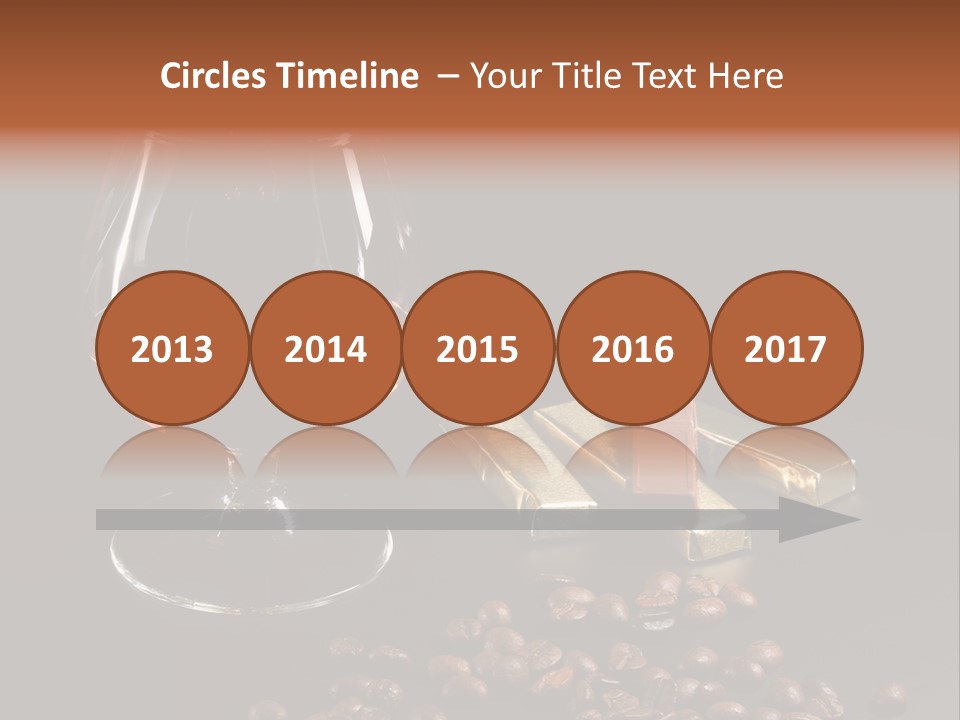 Chocolate Black Background PowerPoint Template