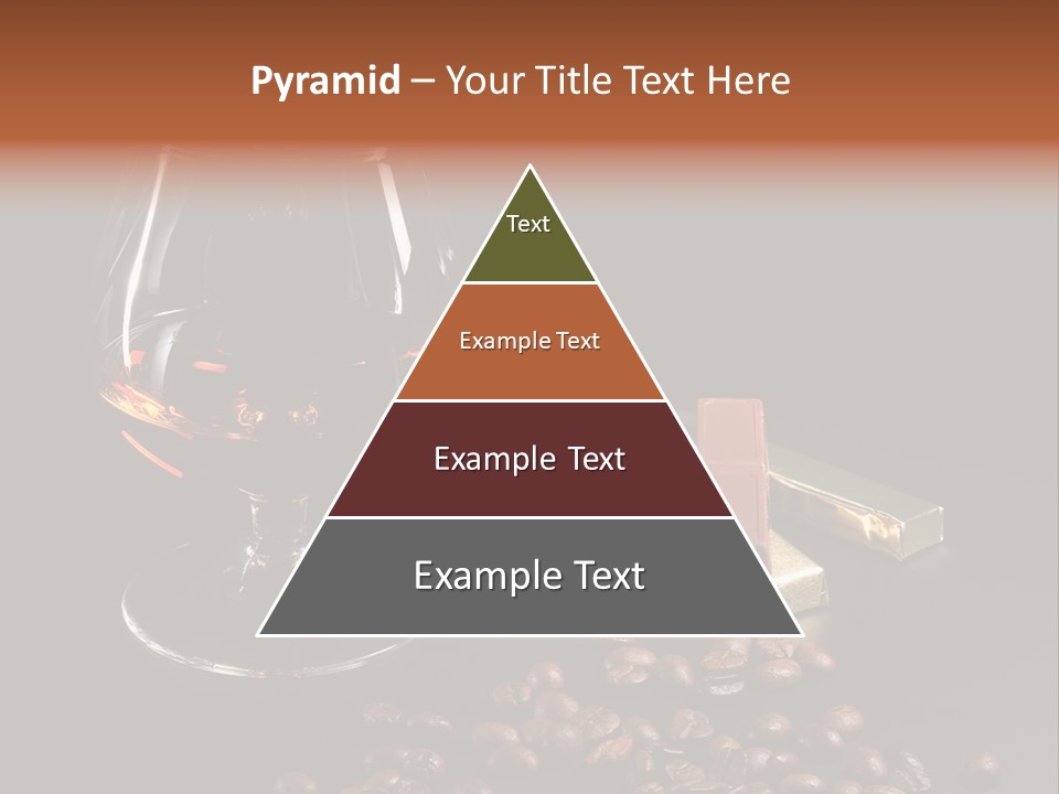 Chocolate Black Background PowerPoint Template