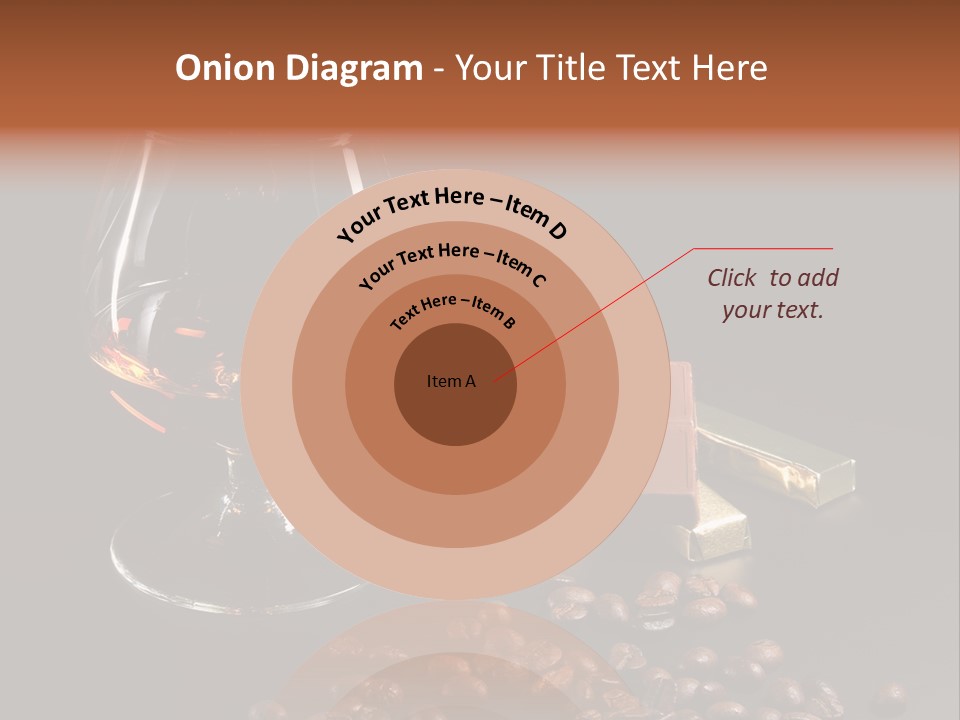 Chocolate Black Background PowerPoint Template