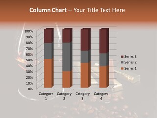 Chocolate Black Background PowerPoint Template