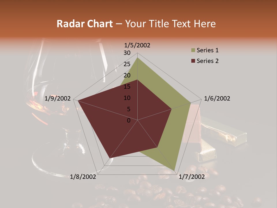 Chocolate Black Background PowerPoint Template