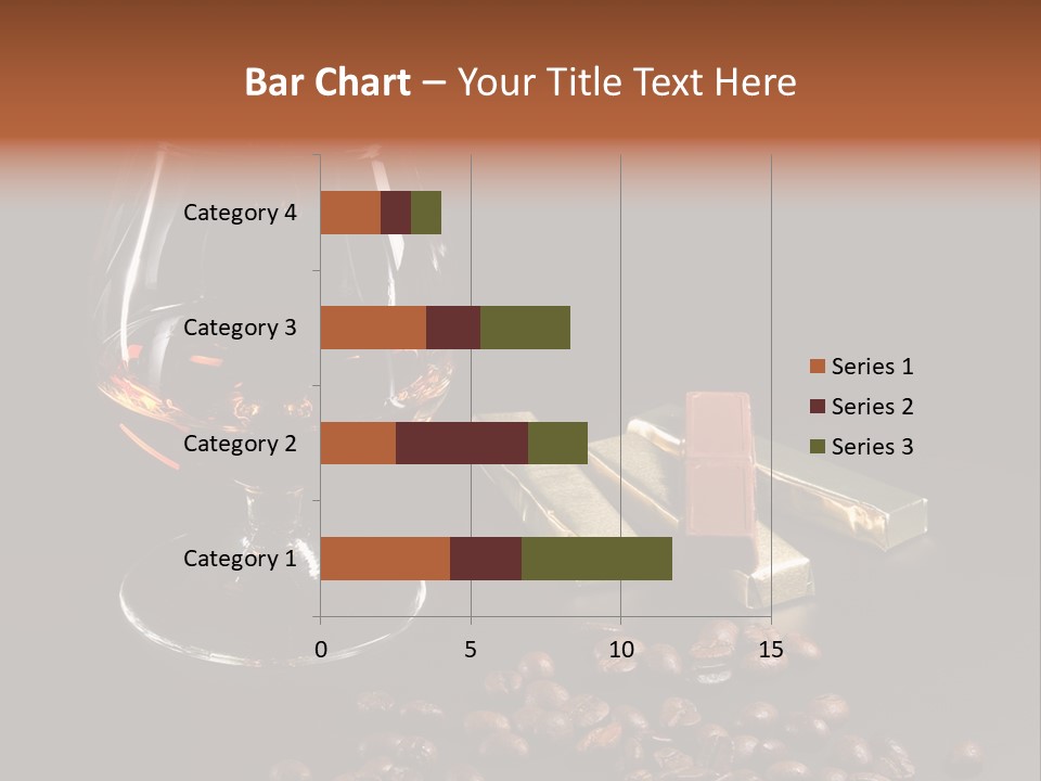 Chocolate Black Background PowerPoint Template