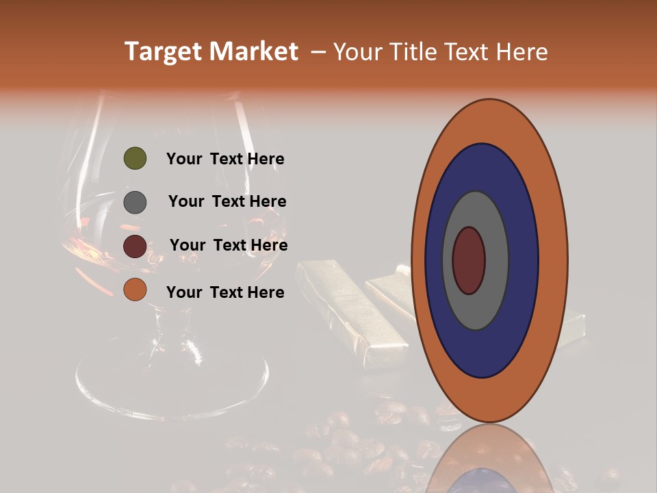 Chocolate Black Background PowerPoint Template