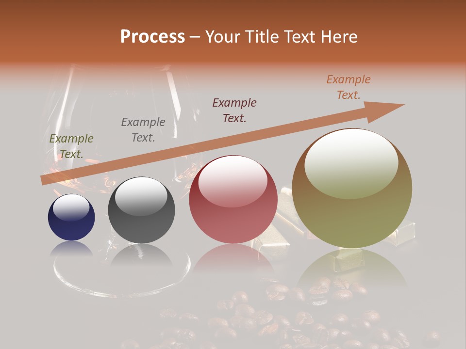 Chocolate Black Background PowerPoint Template