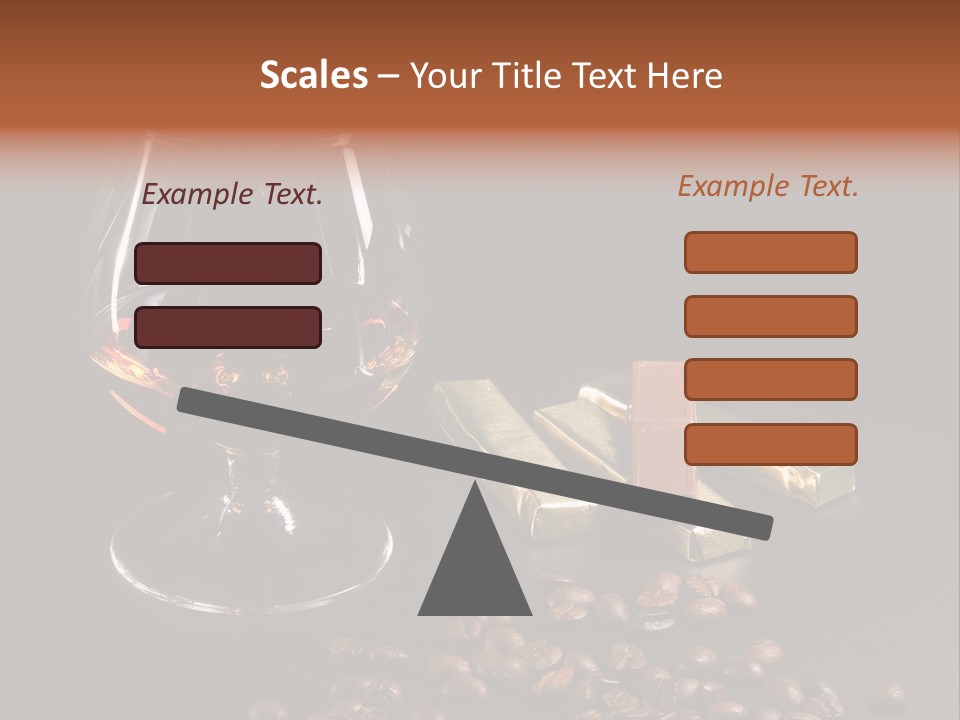 Chocolate Black Background PowerPoint Template