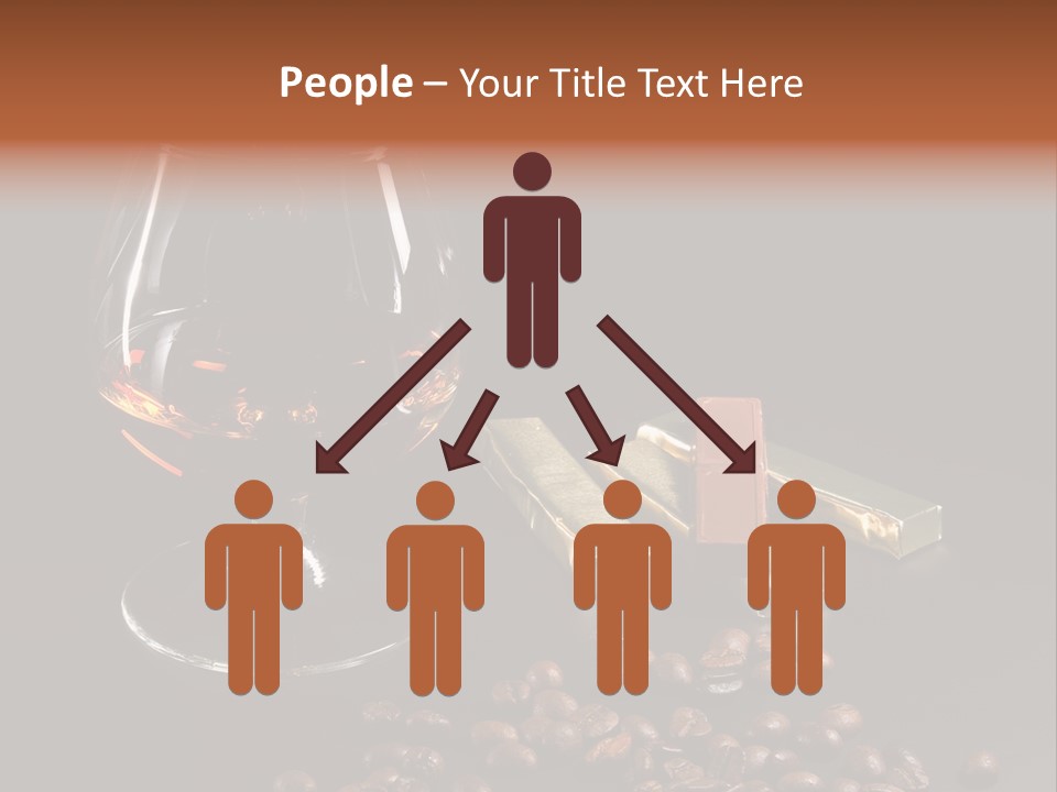 Chocolate Black Background PowerPoint Template