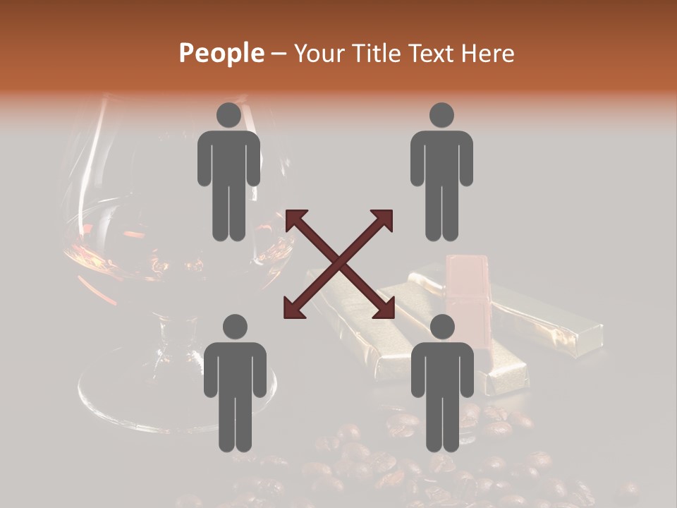 Chocolate Black Background PowerPoint Template