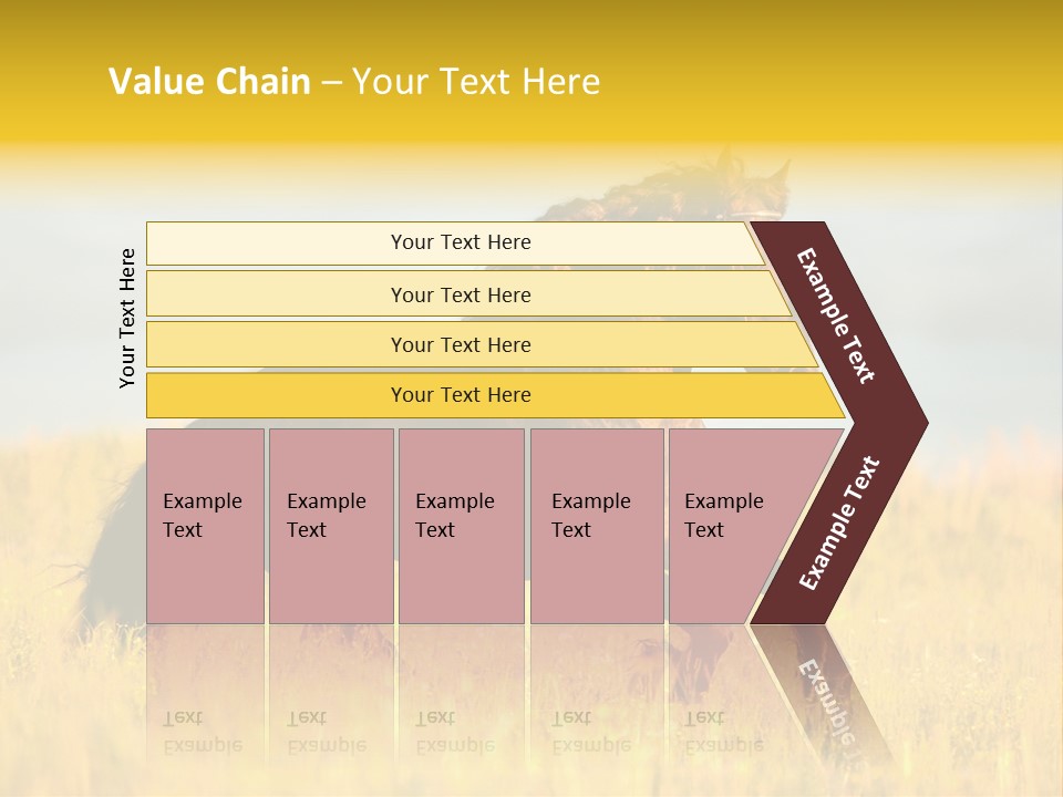 Beautiful Horse PowerPoint Template