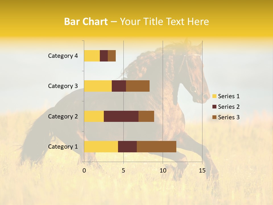 Beautiful Horse PowerPoint Template