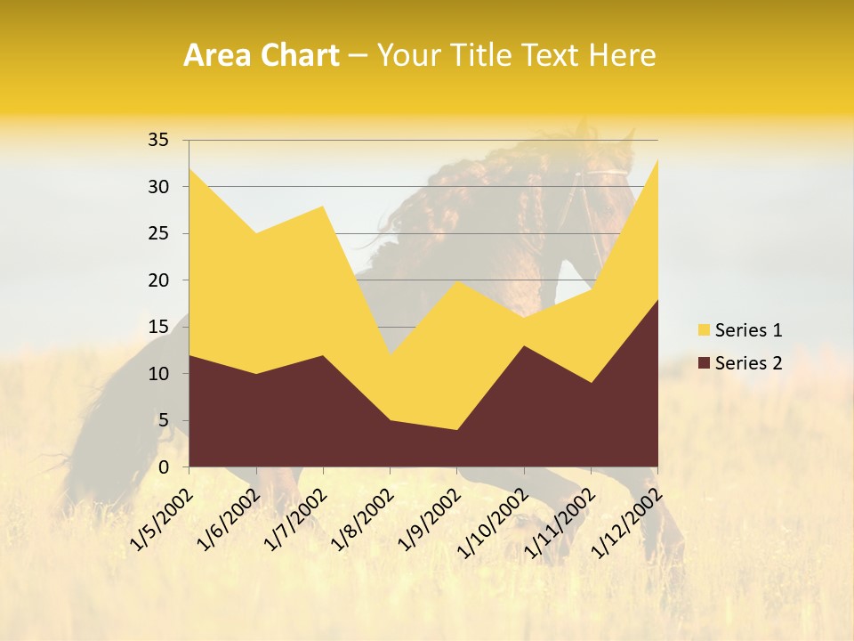 Beautiful Horse PowerPoint Template