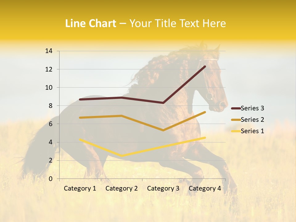Beautiful Horse PowerPoint Template