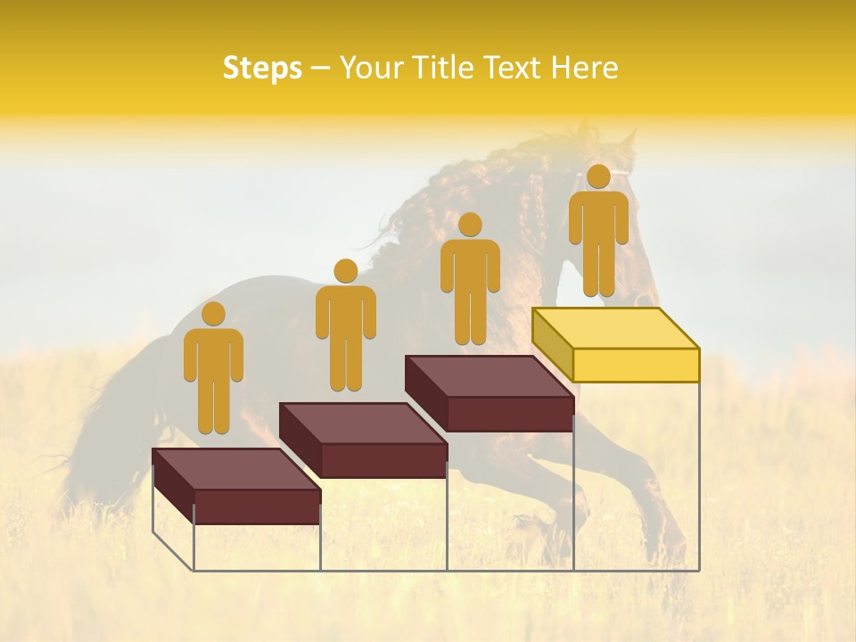 Beautiful Horse PowerPoint Template