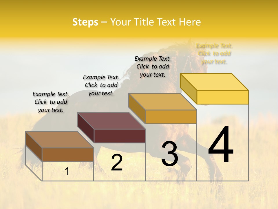 Beautiful Horse PowerPoint Template