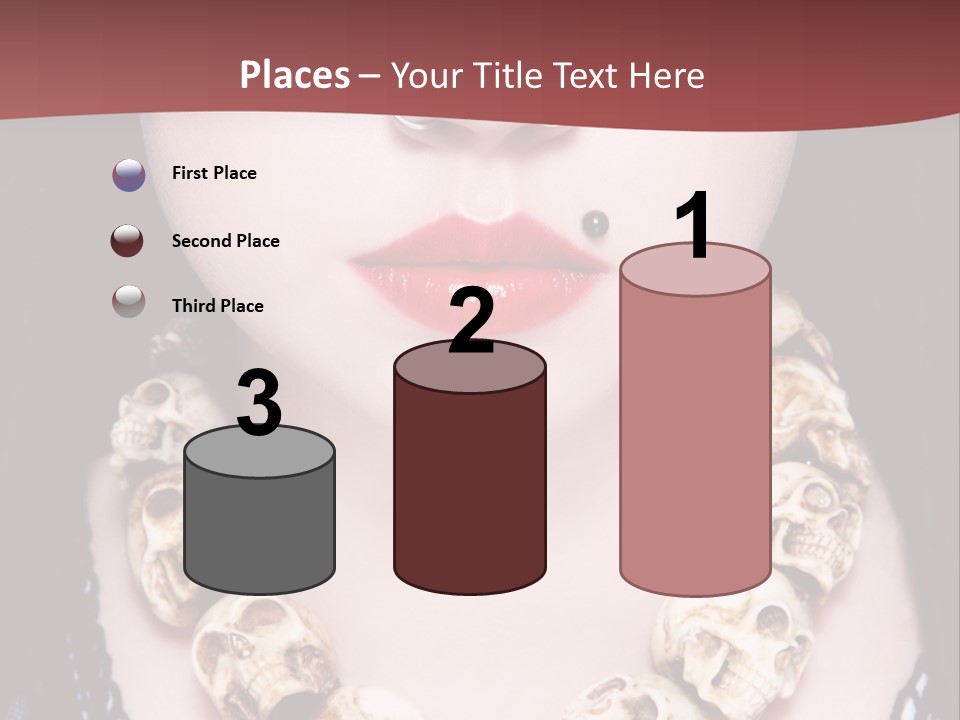 Necklace Piercing PowerPoint Template