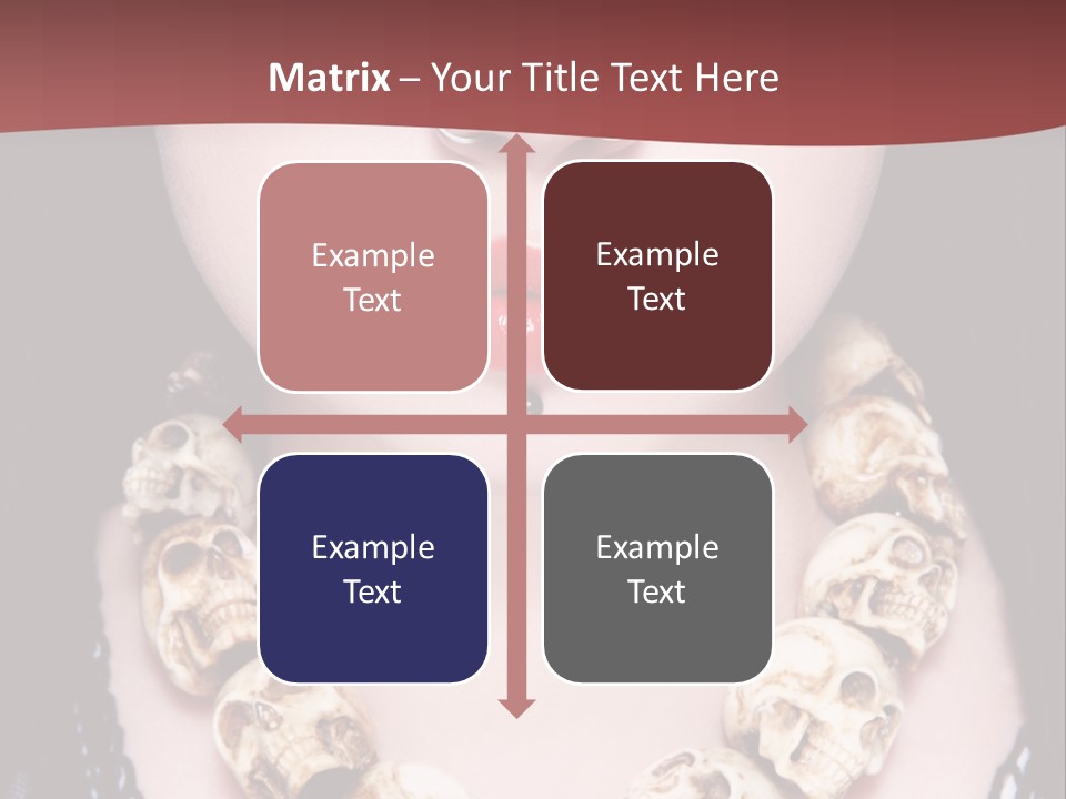 Necklace Piercing PowerPoint Template