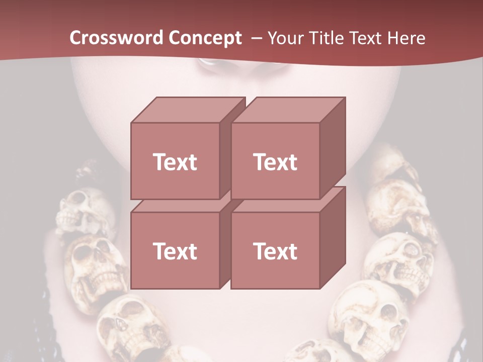 Necklace Piercing PowerPoint Template