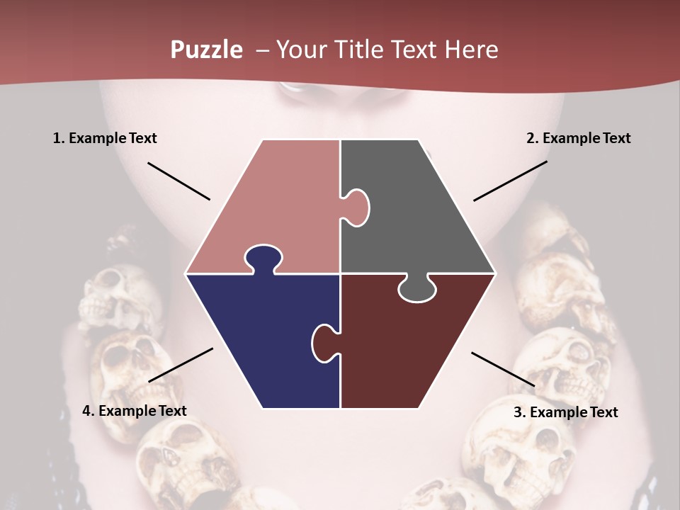 Necklace Piercing PowerPoint Template