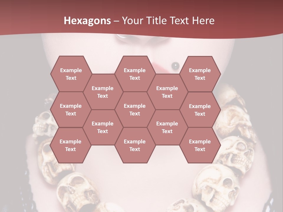 Necklace Piercing PowerPoint Template