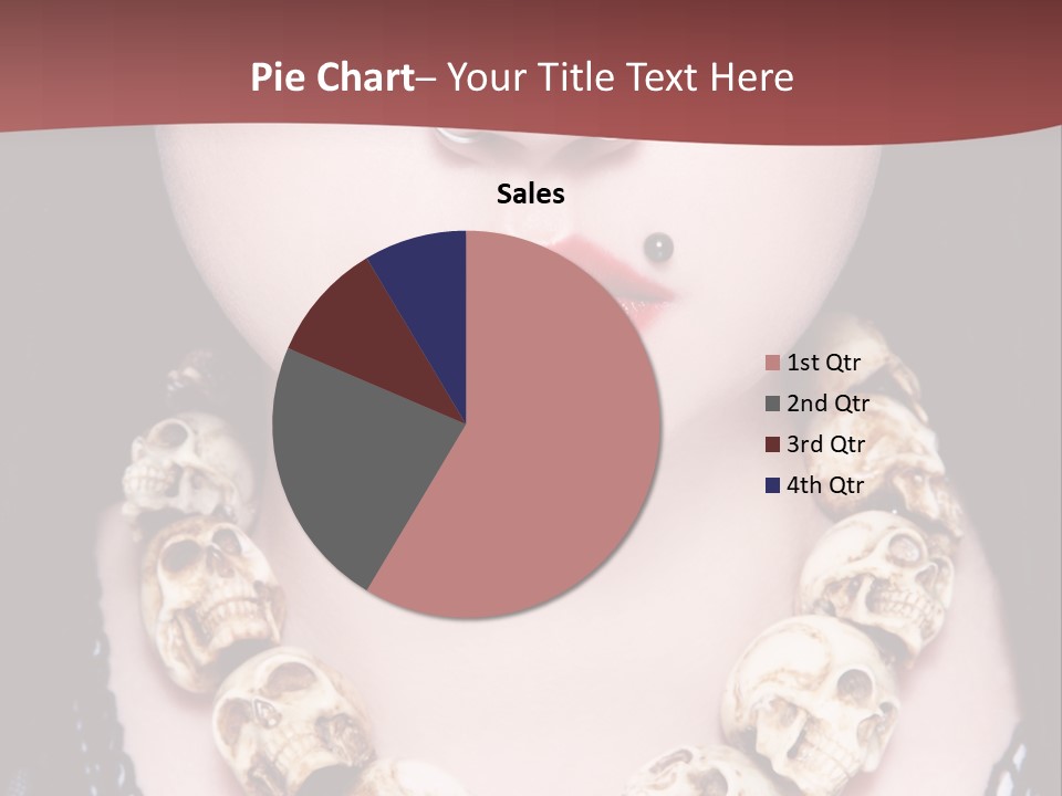 Necklace Piercing PowerPoint Template