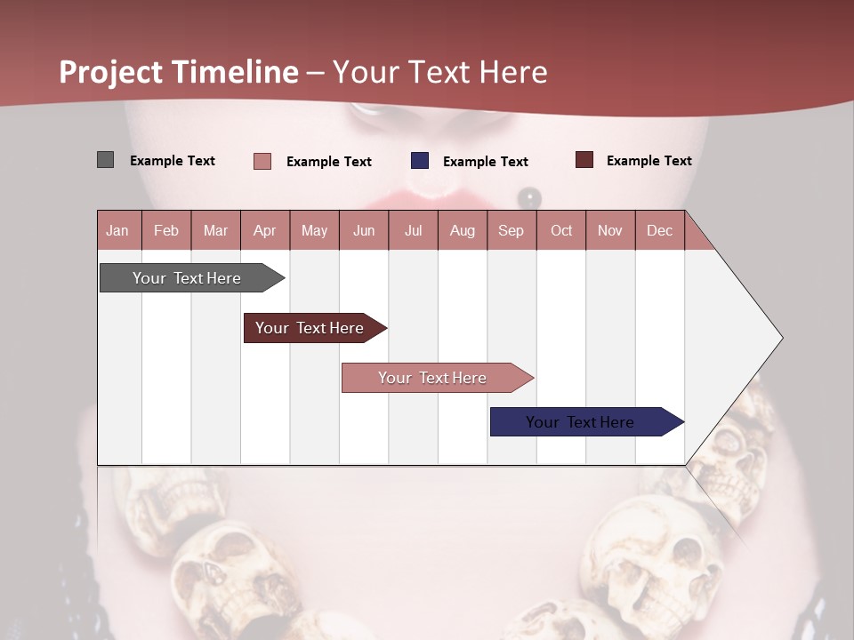 Necklace Piercing PowerPoint Template